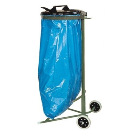 Zidno stojalo za vreče z plastičnim pokrovom "Mono"