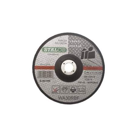 Rezalna plošča za kovino Stalco 180mm