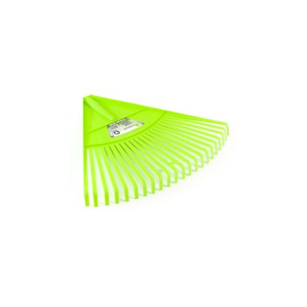 Polkrožne vrtne grablje 48cm, kovinski ročaj