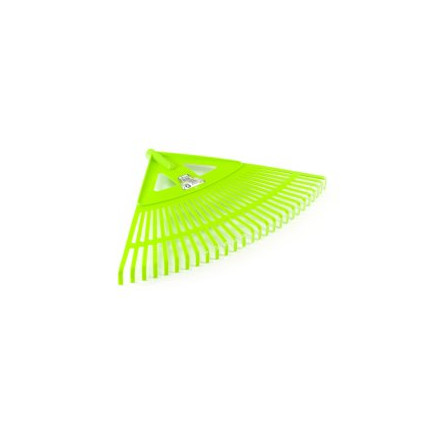 Polkrožne vrtne grablje 59cm, jekleni ročaj