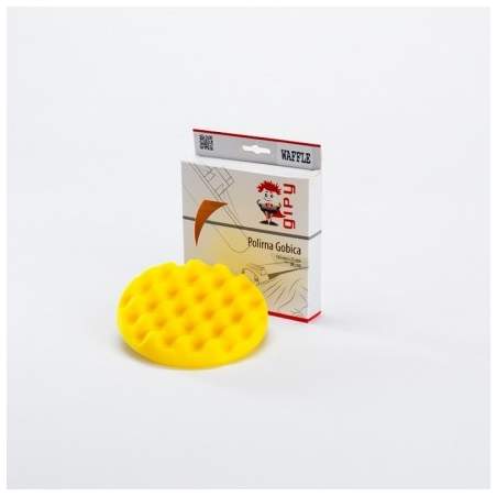 Gipy Waffle Polishing Pad 150 x 25 mm Yellow