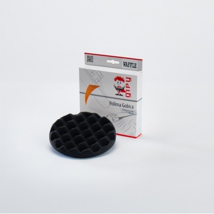 Gipy Waffle polishing pad 150 x 25 mm Black