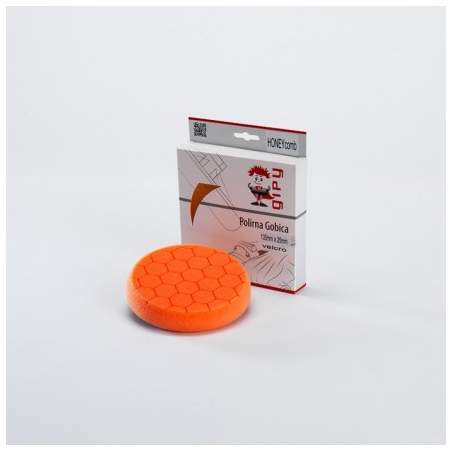 Gipy Honey Polishing Pad 135 x 25 mm Orange