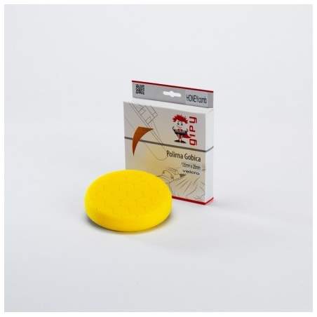 Gipy Honey Polishing Pad 135 x 25 mm Yellow