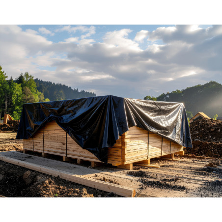 Zaščitna folija za prekrivanje 4x5m LDPE 900g