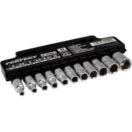 Komplet nasadnih ključev 1/4"