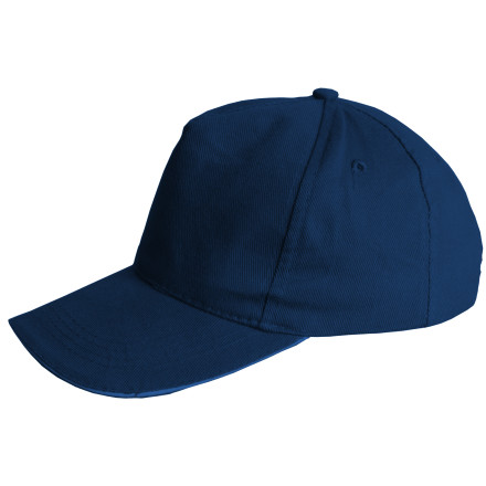 Kapa s Šiltom Temno Modra