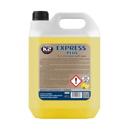 K2 EXPRESS PLUS avtošampon z voskom 5L