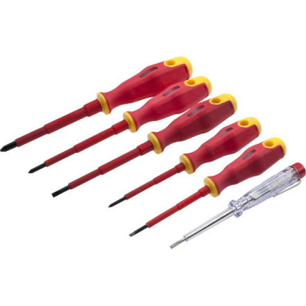 VDE Izvijači za Električarje - Set 6 kos