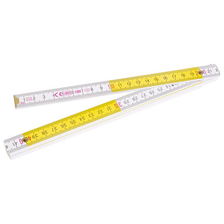 Leseno zložljivo merilo Pro 1m