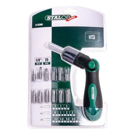 Ratski izvijač z nastavki 13/1