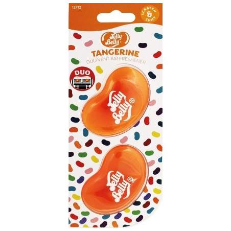 Jelly Belly duo vent air freshner - tangerine