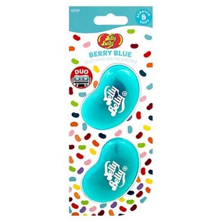 Jelly Belly duo vent air freshner - berry blue