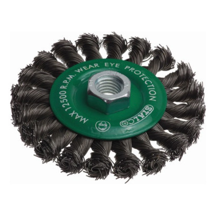 Žična krožna krtača Ø 100 mm, M14