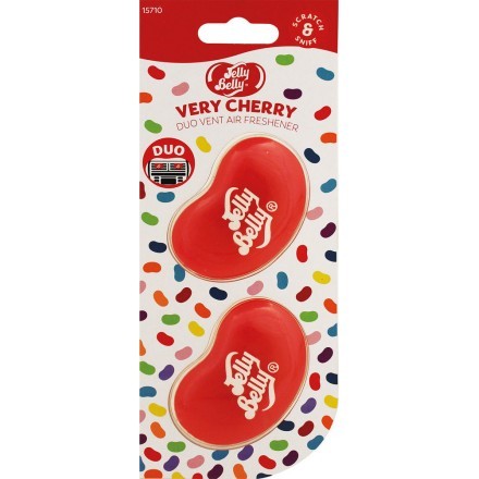 Jelly Belly duo vent air freshner - very cherry