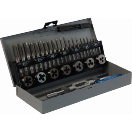 Garnitura navojnih svedrov in čeljusti M3-12