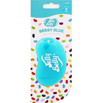 Jelly Belly 3D air freshner - berry blue