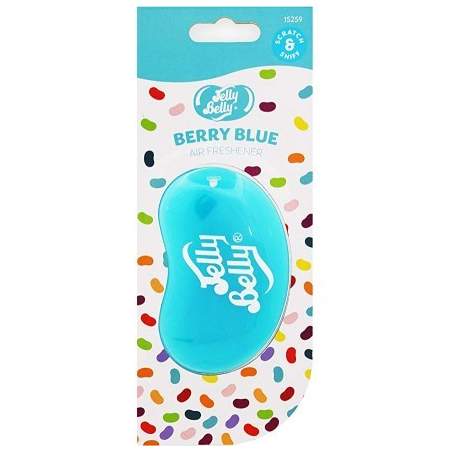 Jelly Belly 3D air freshner - berry blue