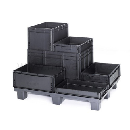 Meva ESD plastični zaboj 600x400x120