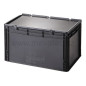 Meva ESD plastični zaboj s pokrovom 600x400x335 Meva ESD plastični zaboj s pokrovom 600x400x335