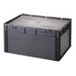 Meva ESD plastični zaboj s pokrovom 800x600x435 Meva ESD plastični zaboj s pokrovom 800x600x435