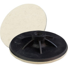 Polirni disk iz klobučevine 125mm, M14, 10mm