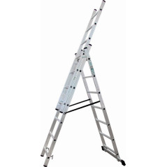 Industrijska lestev 150 kg,10 Stopnic,3 Elementi 5812mm
