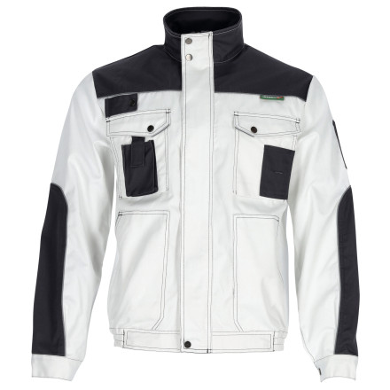 Delovna jakna ALLROUND LINE Bela "2XL"