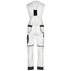 Hlače z naramnicami ALLROUND LINE S Bele "2XL"