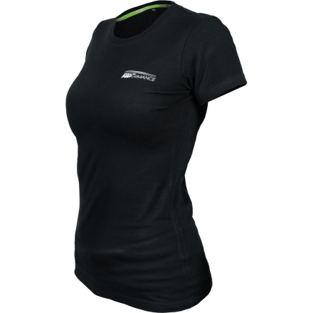 Ženska T-Shirt majica LUCKY W, Črna "S"