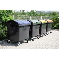 Komunalni zabojnik VV 1100L - Okrogli pokrov Papir