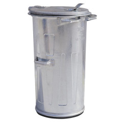 Kovinski zabojnik za odpadke 110L (Zelen pokrov)