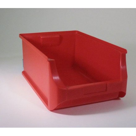 Plastični skladiščni predal - rdeč 310 x 500 x 200 mm
