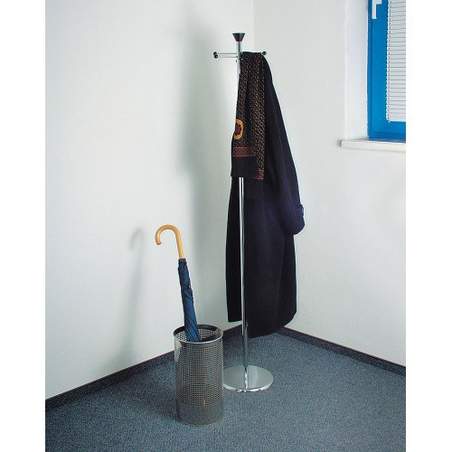 Perforiran pisarniški koš za smeti 14L Inox