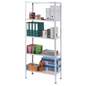 Univerzalni regal, bele barve - 5 polic