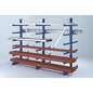 Dvostranski konzolni regal 1350 x 1000 x 2000 mm - 4 police Dvostranski konzolni regal 1350 x 1000 x 2000 mm - 4 police
