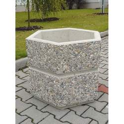 Betonsko korito za rože - šest oglato, tip 3997