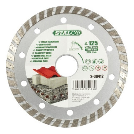 Diamantna Turbo Rezalka 180mm x 2,6mm