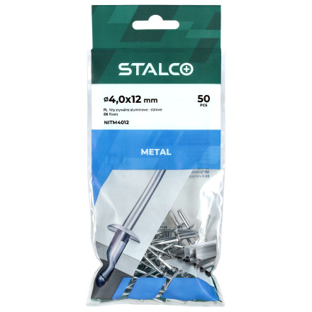 Aluminijaste kovice NITM - 5,0x6 - 50kos