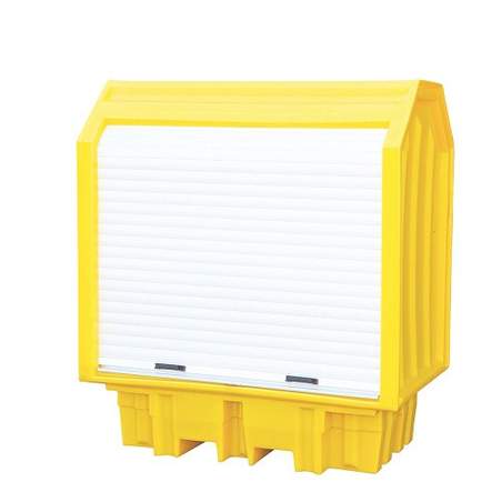 Zaprta lovilna paleta za 2 x 200L sod