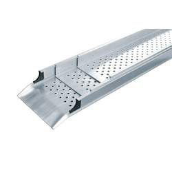 Teleskopska aluminijasta rampa/par - nosilnost 320 kg