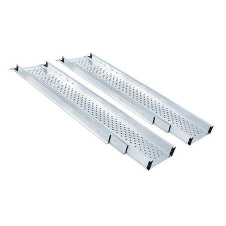 Teleskopska aluminijasta rampa/par - nosilnost 260 kg
