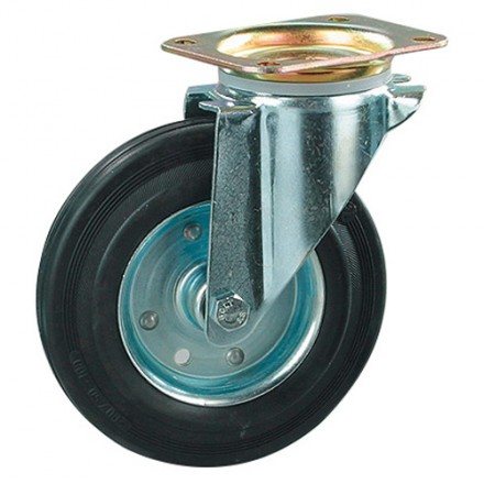 Transportno kolo, kovinski disk - vrtljivo 80 mm
