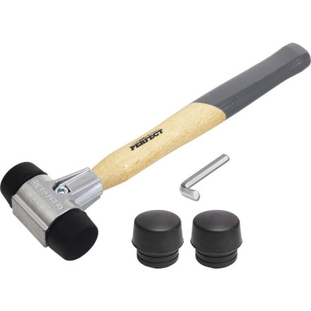 Gumi kladivo 30 mm, 4-delni set