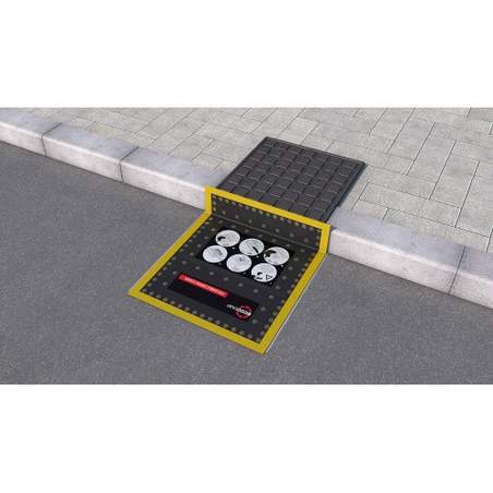 Membranska zaščita za jaške 750 x 630 x 0,9 mm