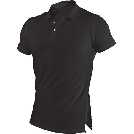 Moška polo majica GARU, Črna, S