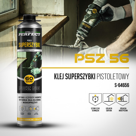 Montažna pena "SuperFast" 750ml