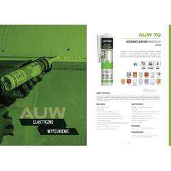 Univerzalna akrilna tesnilna masa 280 ml, Bela