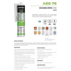 Akrilna tesnilna masa za hitro tesnjenje 280 ml, Bela