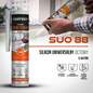 Univerzalni silikon - Acetat 280 ml, brezbarven